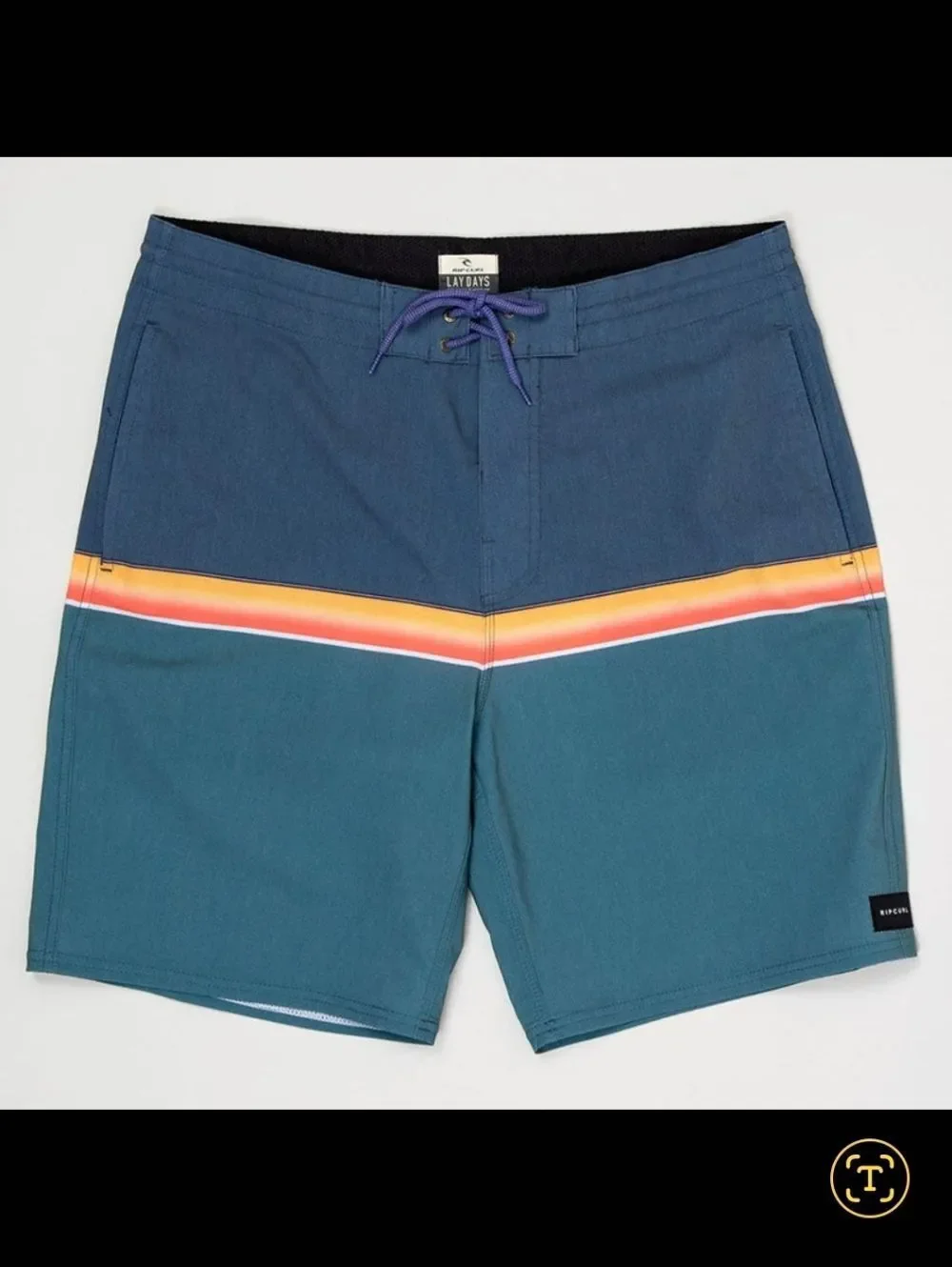 Rip Curl Rapture Layday Boardshorts Sz 32